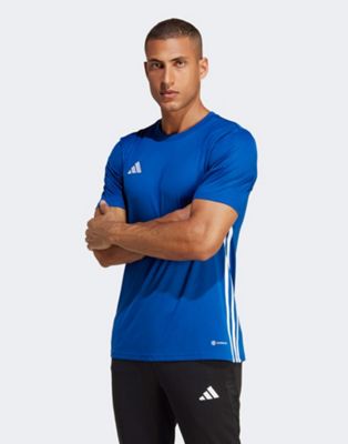 adidas performance Tabela 23 Jersey t-shirt in Blue - ASOS Price Checker