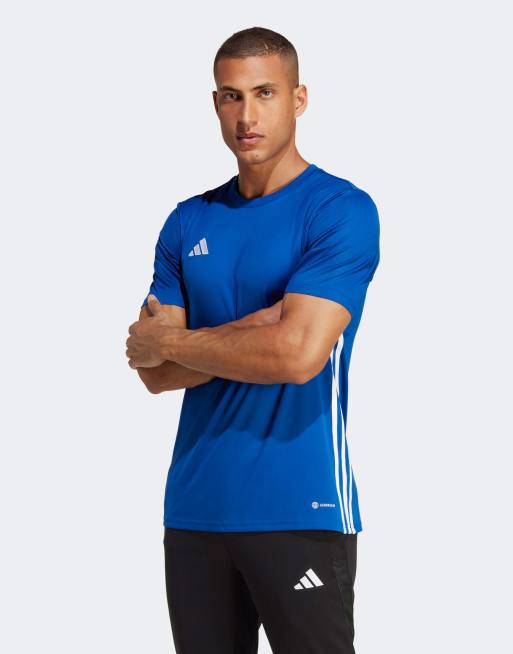 adidas performance - Tabela 23 - T-shirt in jersey blu