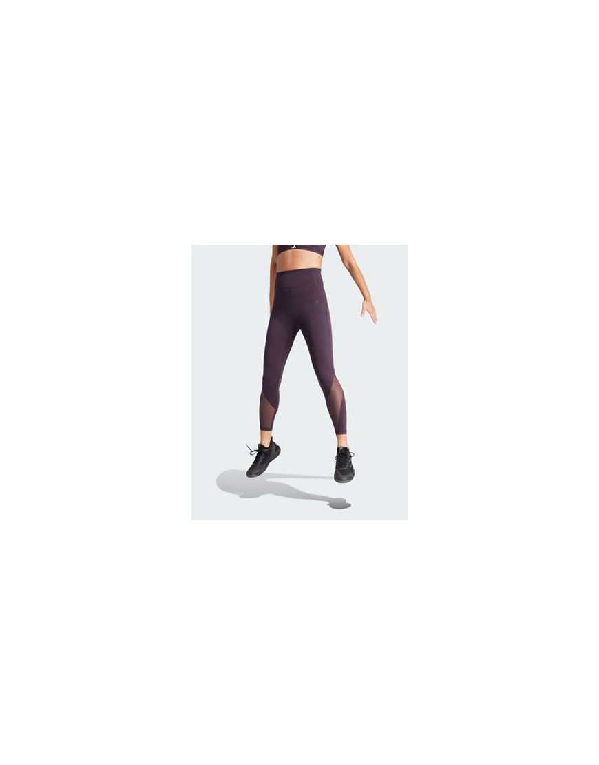 adidas Performance tailored HIIT training 7/8 leggings in purple
