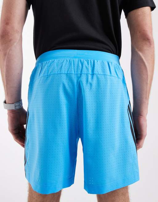 adidas performance Tech essentials workout 2in1 shorts in lucid aquamarine, 5 of 5