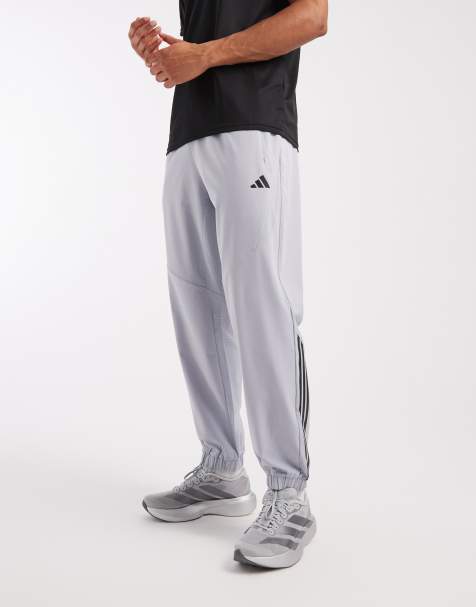 adidas Performance - Tech Essentials - Workout - Trainingsbroek in lichtgrijs - view 1