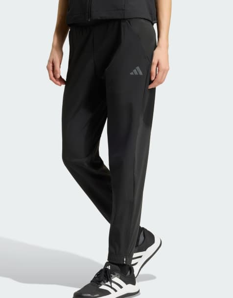 adidas performance Tech intensity workout pants in black - view 1