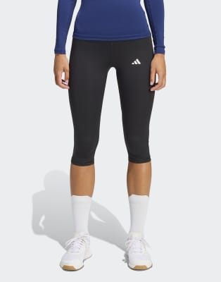 adidas Performance - Techfit - Capri-Leggings in Dunkelblau