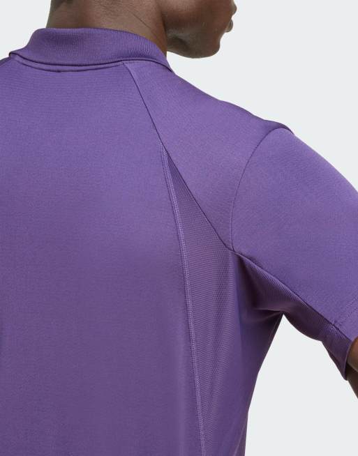 adidas performance - Tennis Climacool Freelift - Polo - Prune aurora, 5 de 5