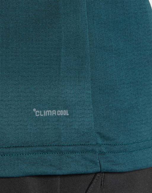 adidas performance Tennis Climacool Freelift polo shirt in aurora ivy, 4 of 4