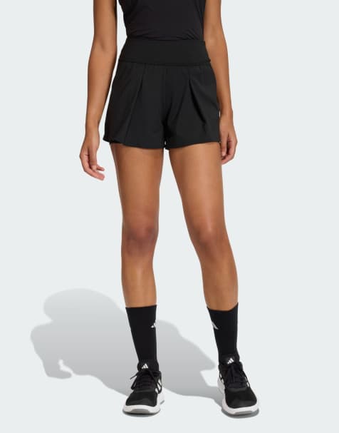 adidas performance Tennis climacool match shorts in black - view 1