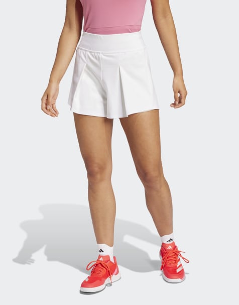 adidas performance Tennis climacool match shorts in white - view 1