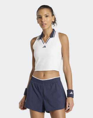adidas Performance - Tennis Climacool Pro - Débardeur court - Blanc