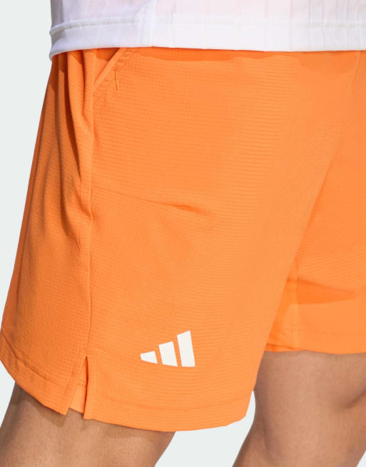 adidas Performance - Tennis - Climacool - Set van short en binnenshort in puur oranje, 4 van 4