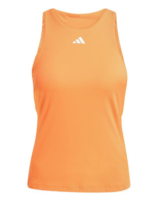 adidas Performance - Tennis - Climacool-Tanktop in Pure Orange mit Y-Schnitt