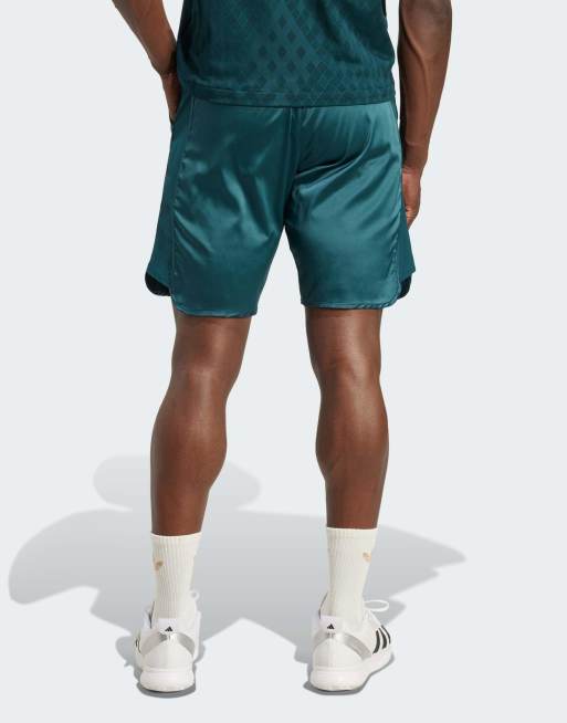 adidas Performance - Tennis Pro - Climacool Ergo - Short in donkergroen, 2 van 4