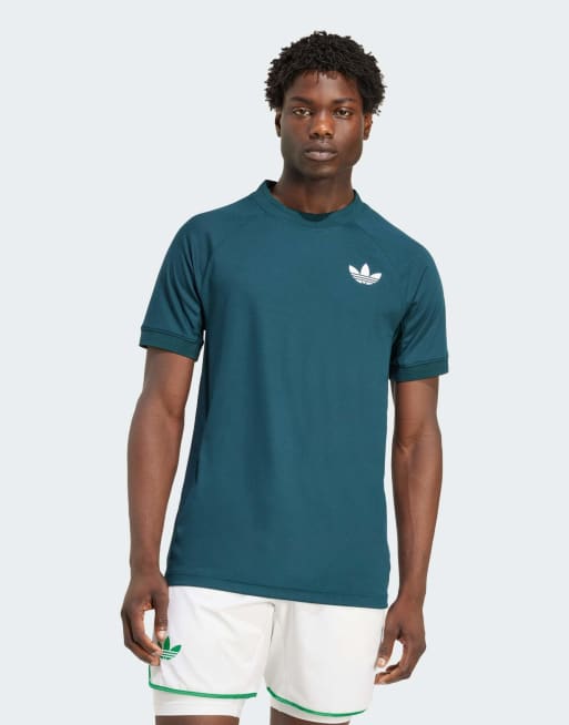 adidas Performance - Tennis Pro Climacool+ Freelift - T-shirt color edera aurora