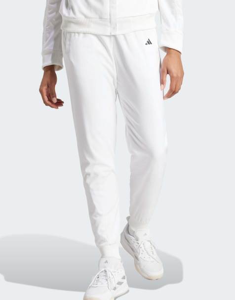 adidas performance Tennis walk-on pants in white
