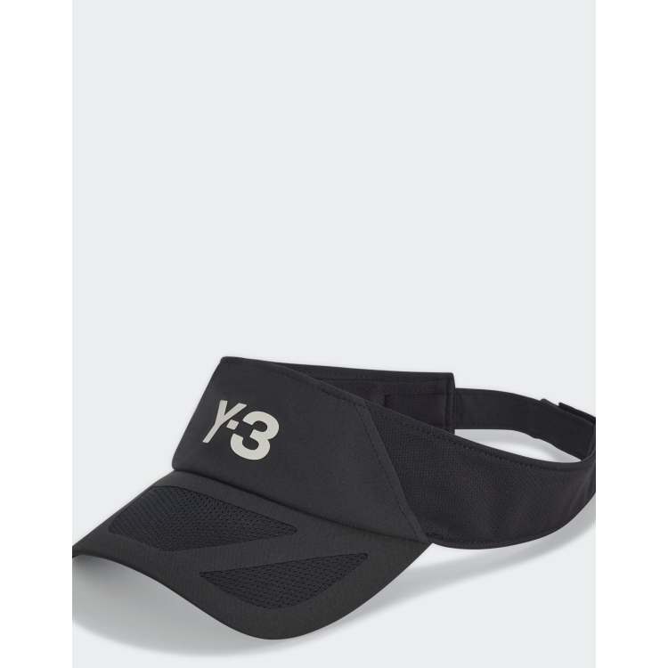 adidas performance Tennis y-3 climacool visor in black / orbit