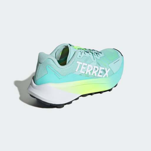 adidas performance – Terrex Agravic 3 Trail Running – Aquablå och vita löparskor, 4 av 4