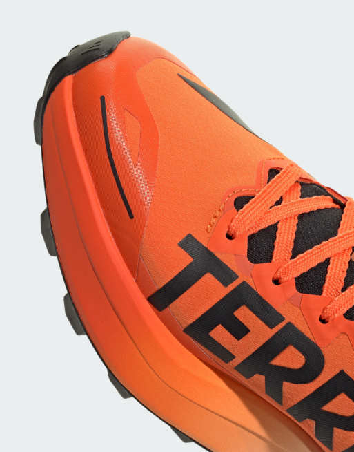 adidas Performance Terrex Agravic 4 trail-løbesneakers i orange og sort, 4 af 7