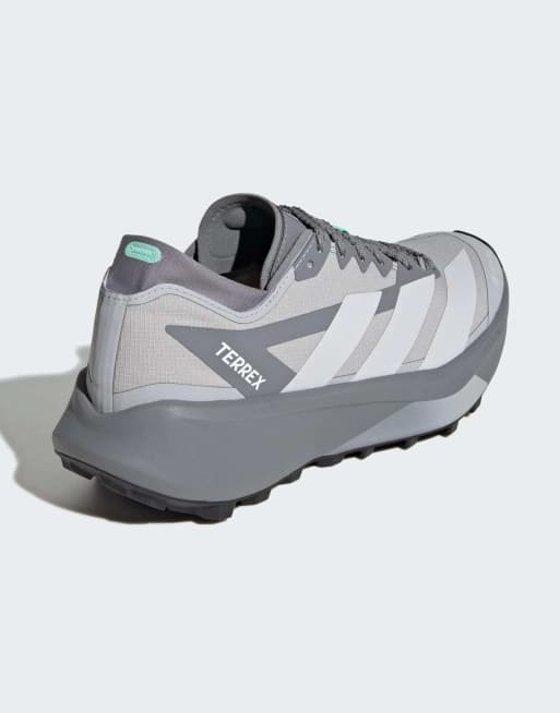 adidas performance Terrex agravic gtx 2 buty do biegania trailowego w kolorze grey two / grey one / pulse, 7 z 7