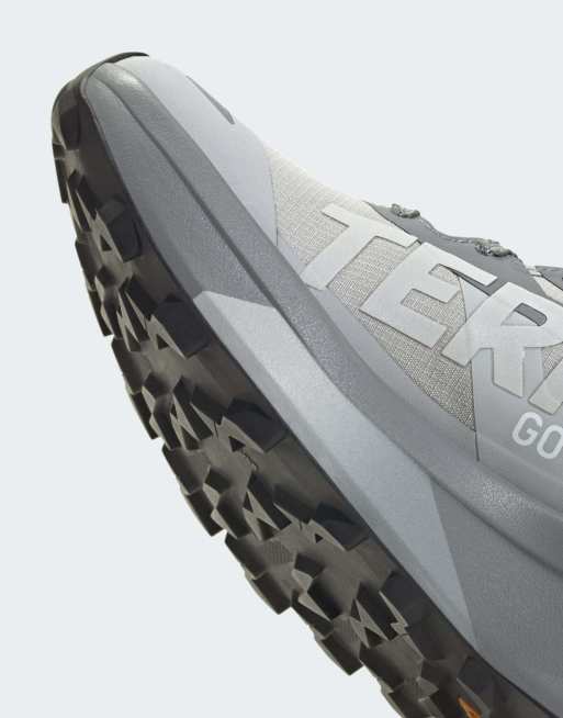 adidas performance Terrex Agravic GTX 2 trailløbesko i grå to / grå en / pulse, 4 af 7