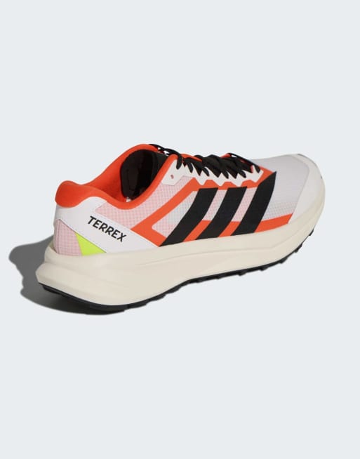adidas Performance Terrex Agravic Lite buty sportowe w kolorze białym i pomarańczowym, 7 z 7