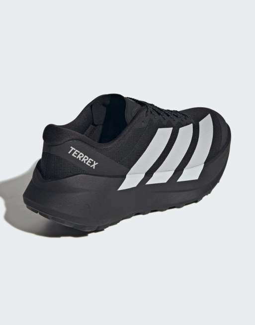 adidas Performance Terrex Agravic SL trail-løbesko i sort og hvid, 7 af 7