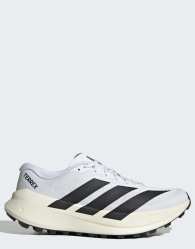 adidas Performance Terrex agravic SL trail running trainers in white and black