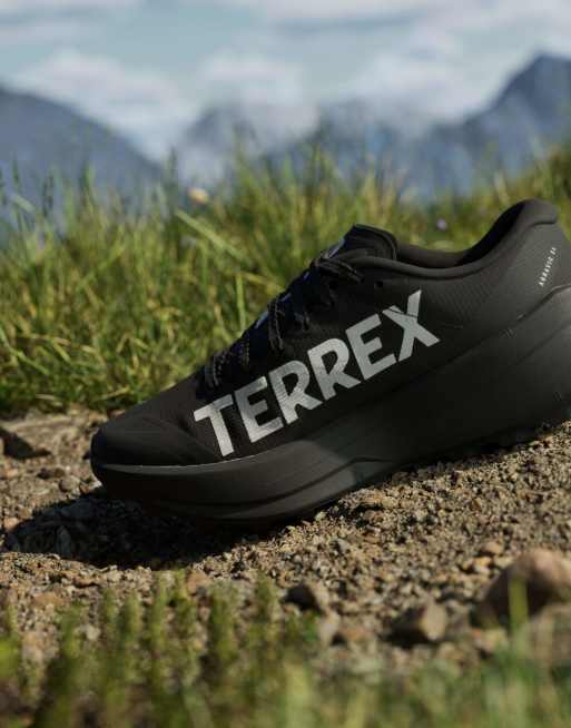 adidas performance Terrex agravic sl trail running shoes in core black / grey two / core, 5 of 7