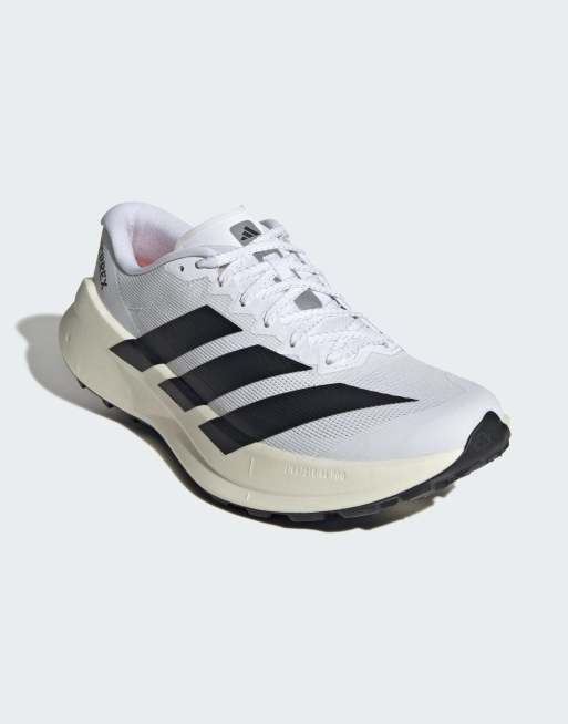 adidas performance Terrex Agravic SL trailrunningschoenen in Cloud White / Core Black, 6 van 7