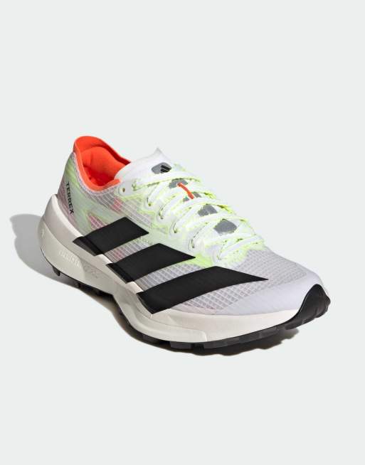 adidas Performance - Terrex Agravic Speed 2 Trail - Hvide løbesko med sorte detaljer