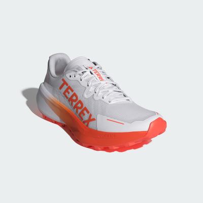 adidas Performance - Terrex Agravic 3 - Chaussures de trail - Blanc nuage/semi-orange impact