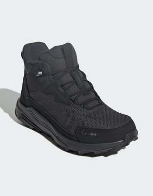 Terrex Anylander Climawarm+ - Chaussures de randonnée - Carbone/noir pur/gris 39 1/3