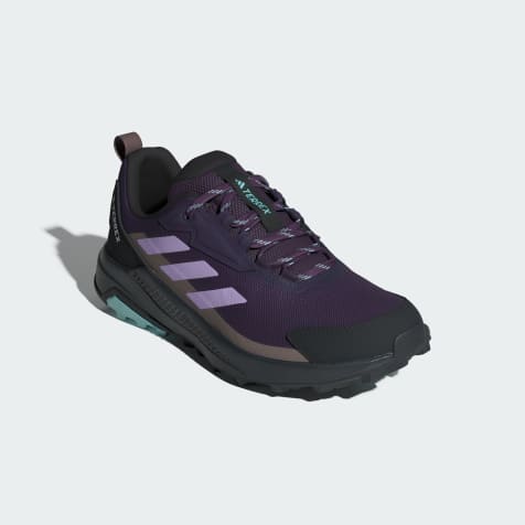adidas performance Terrex anylander hiking shoes in aurora plum / powder plum / tr - view 1