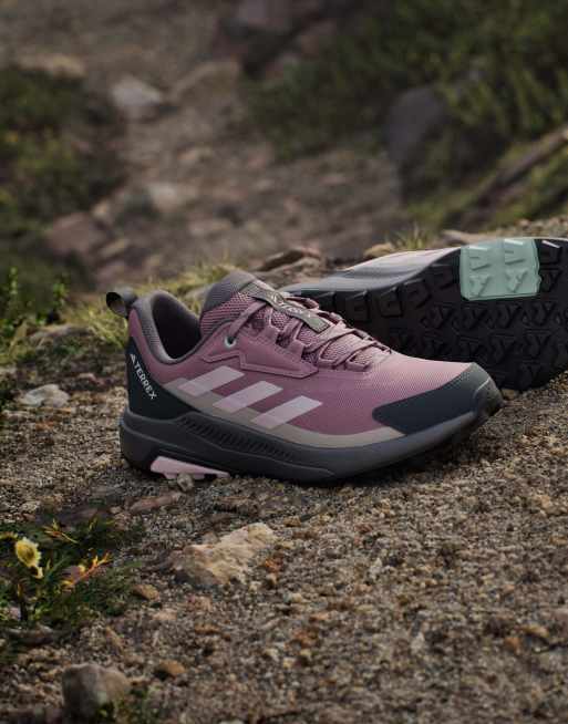 adidas performance Terrex anylander hiking shoes in magic mauve / distilled pink, 6 of 7