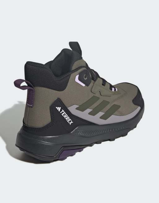 adidas Performance - Terrex Anylander Mid Rain.rdy - Scarpe da trekking oliva strata/cargo notte, 3 di 4