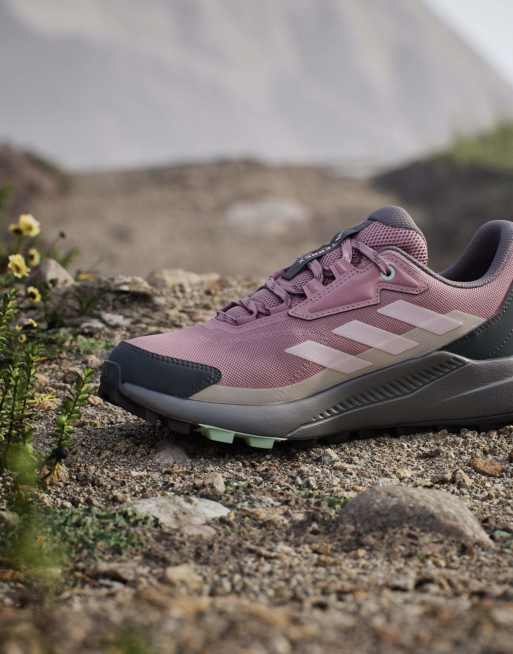 adidas performance Terrex anylander scarpe da trekking in malva magico / rosa distillato, 5 di 7