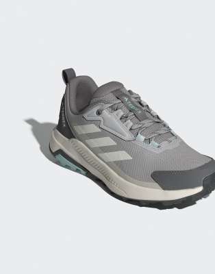 adidas Performance - Terrex Anylander - Wanderschuhe in Grey Two / Chalk White / Beige-Grau