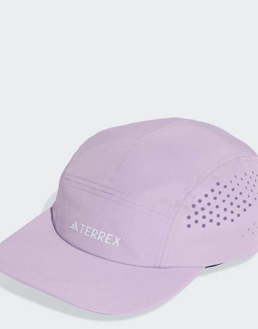adidas Performance - Terrex Climacool - Casquette unie à 5 empiècements - Prune poudré