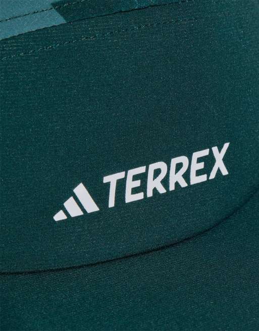 adidas Performance – Terrex Climacool – Turkusowo-zielona 5-panelowa czapka z daszkiem, 2 z 3