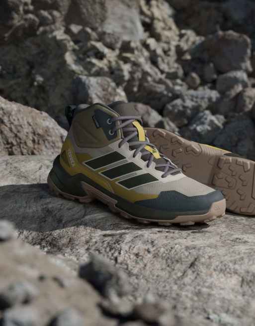 adidas performance Terrex Eastrail 3 mid Climaproof chaussures de randonnée en marron clair / olive ombrée, 6 de 7