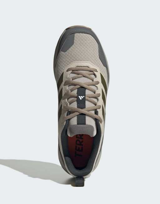 adidas performance Terrex Eastrail 3 shoes in beige / tent green / grey four, 3 of 4