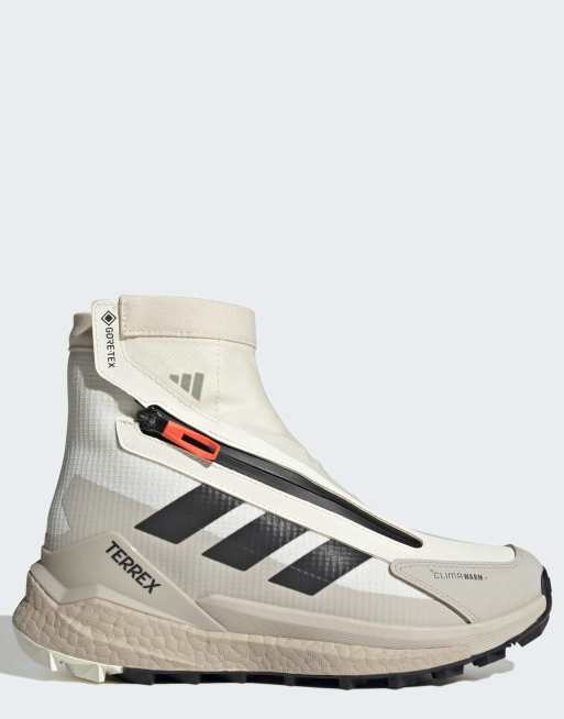 adidas performance Terrex Free Hiker 2 GTX Climawarm+ vandringsskor i grå två / core black / grå, 1 av 7