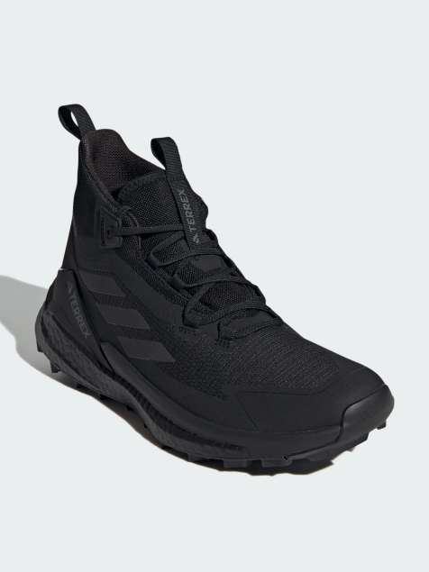 adidas performance Terrex free hiker 2.0 gore-tex hiking shoes in core black / core black / grey - view 1