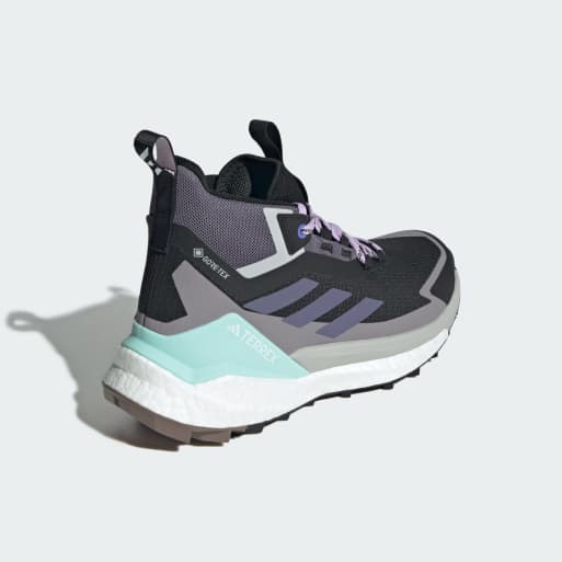adidas performance Terrex free hiker 2.0 gore-tex hiking shoes in core black / preloved violet /, 4 of 4