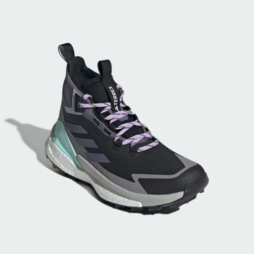 adidas Performance – Terrex Free Hiker 2.0 – GORE-TEX – Svarta och lila vandringsskor