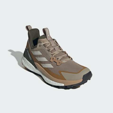 adidas performance Terrex free hiker 2.0 low hiking shoes in blanch cargo / beige / bronze - view 1