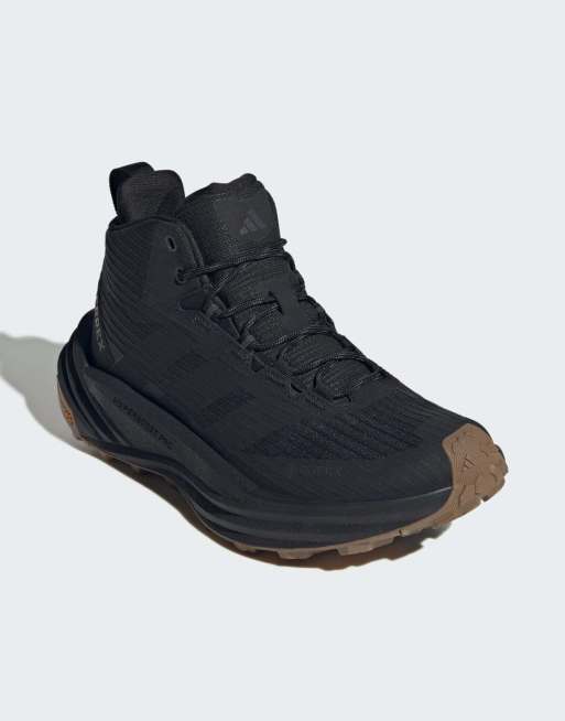 adidas performance Terrex Free Hiker 3 Mid Gore-Tex vandresko i core black / core black, 5 af 7