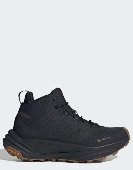 adidas performance Terrex free hiker 3 mid gore-tex wandelschoenen in core black / core black, 1 van 7