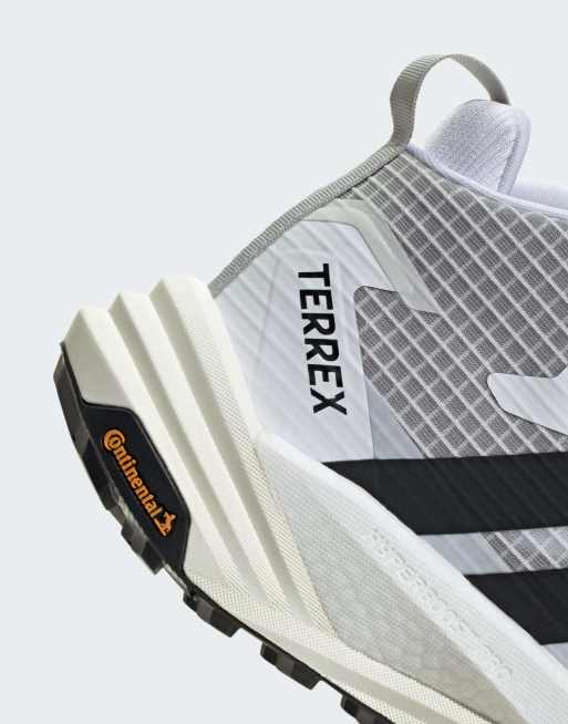 adidas performance Terrex Free Hiker 3 Mid Gore-Tex wandelschoenen in wolkenwit / kernzwart, 3 van 7