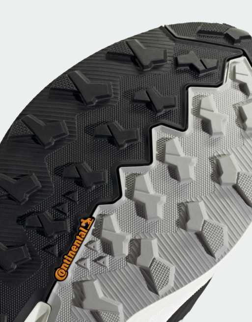adidas performance Terrex Free Hiker 3 Mid GORE-TEX Wanderschuhe in Wolkenweiß / Core Black, 4 von 7