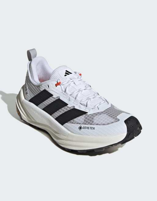adidas performance Terrex freehiker 3 low gore-tex chaussures de randonnée en blanc nuage / noir core, 6 de 7