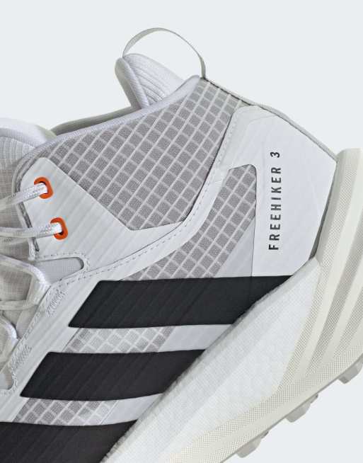 adidas Performance Terrex freehiker 3 mid Gore-Tex chaussures de randonnée en blanc et noir, 3 de 7